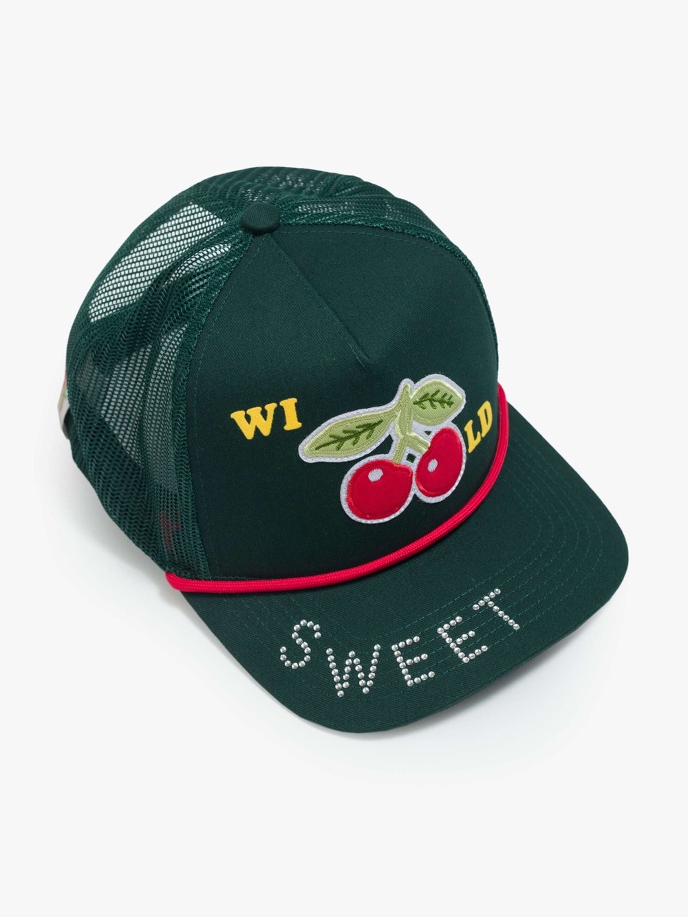 MOTHER Dark Green Trucker Hat The 10-4